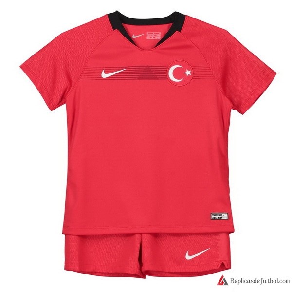 Camiseta Seleccion Turquía Primera equipación Niños 2018 Rojo